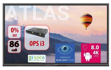 Monitor interaktywny 86 cali 4K Newline ATLAS TT-8620ER 0 VAT EDU Aktywna Tablica 2021
