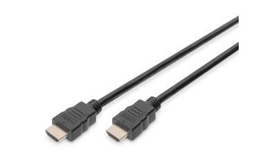 Kabel HDMI DIGITUS AK-330107-030-S HDMI Ethernet 1.4 Gold 3m czarny