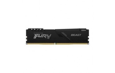 Pamięć DDR4 Kingston Fury Beast 16GB (1x16GB) 3200MHz CL16 1,35V czarna