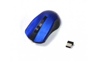 Mysz bezprzewodowa VAKOSS TM-658UB optyczna 4 przyciski 1600dpi niebieska