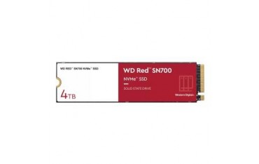 Dysk SSD WD Red SN700 4TB M.2 2280 NVMe (3400/3100 MB/s) WDS400T1R0C