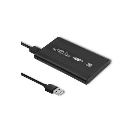 Obudowa/kieszeń Qoltec do dysków HDD/SSD 2.5" SATA3 | USB 2.0 | Czarny