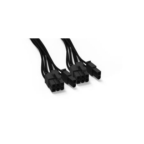 Kabel be quiet! PCI-E Power Cable CP-6620 2x PCIe 6+2-pin 600/600mm