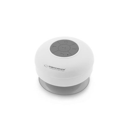 Głośnik Bluetooth Esperanza Sprinkle EP124W Biały