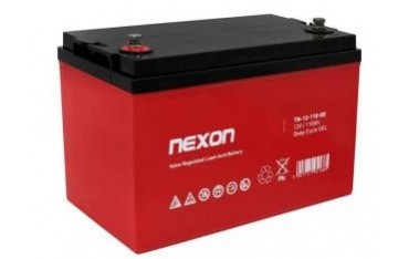 Akumulator żelowy Nexon TN-GEL 12V 110Ah long life(12l) - głębokiego rozładowania i pracy cyklicznej