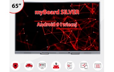 Monitor interaktywny myBoard SILVER 65 cali Android 9