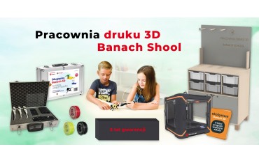 Zestaw Pracownia Druku Banach 3D z 5-letnią gwarancją