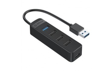 Hub USB Orico TWU32-4A-BK-EP USB 3.0 + 3*USB 2.0 5Gbps