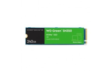 Dysk SSD WD Green SN350 240GB M.2 2280 PCIe NVMe (2400/900 MB/s) WDS240G2G0C