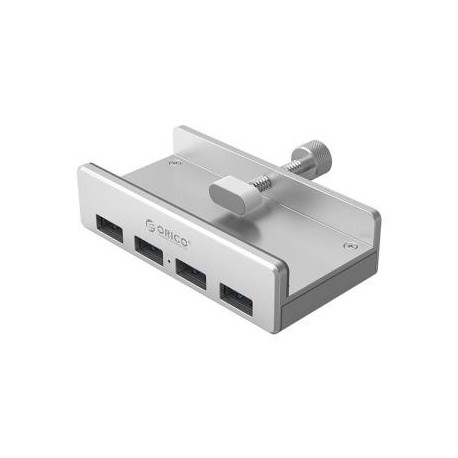 Hub USB Orico MH4PU-SV-BP przykręcany, 4 porty USB 3.1 Gen 1