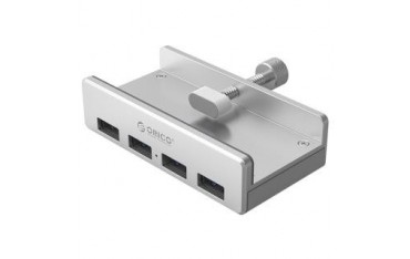 Hub USB Orico MH4PU-SV-BP przykręcany, 4 porty USB 3.1 Gen 1