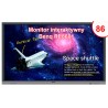 Monitor interaktywny BenQ RE8601 86" 4K UHD