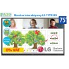 LG 75TR3DJ Monitor interaktywny 75 cali 4K z Android 8 dla edukacji 0% VAT