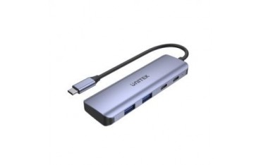 Hub USB-C Unitek H1107Q 3.1, 2x USB-A, 2x USB-C, 5Gbps