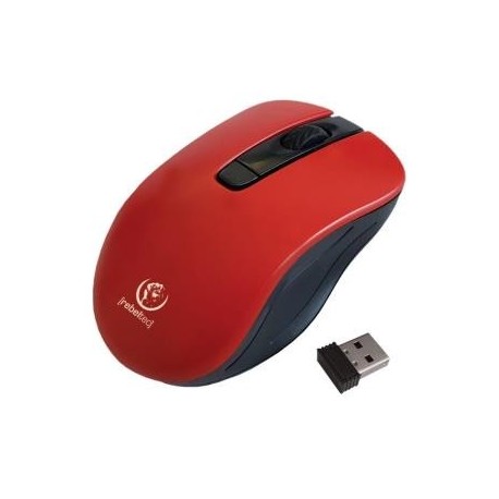 Mysz bezprzewodowa Rebeltec STAR Red optyczna 800-1600DPI 4 przyciski czerwona