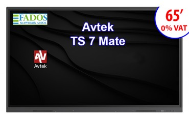 Monitor interaktywny Avtek Touchscreen TS 7 Mate 65 0% VAT EDU