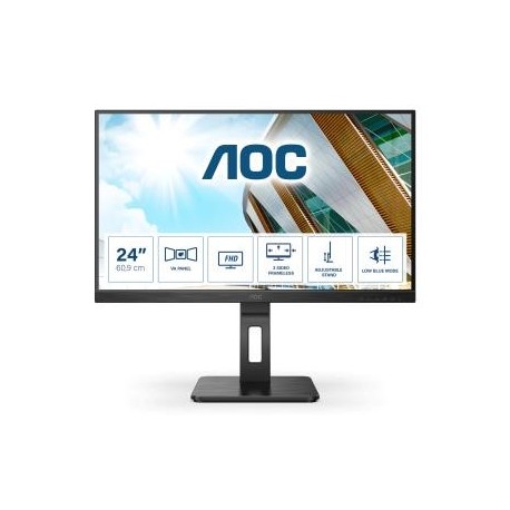 Monitor AOC 23,8" 24P2QM HDMI DP USB 3.1x4 głośniki 2Wx2