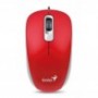 Mysz przewodowa Genius DX-110 Passion Red 1000 DPI 