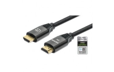 Kabel Manhattan HDMI 2.1 Ultra High Speed z Ethernet 3m 8K*60Hz Oplot