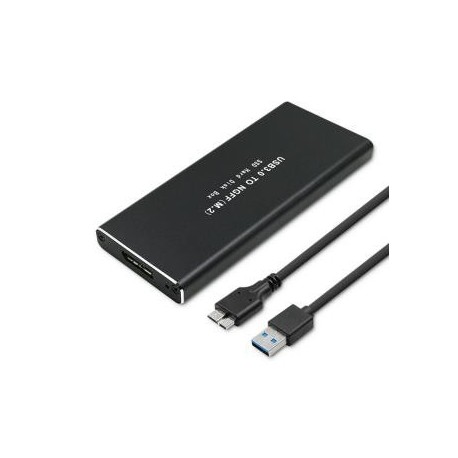 Obudowa/kieszeń Qoltec do dysków SSD M.2 SATA | NGFF | USB 3.0