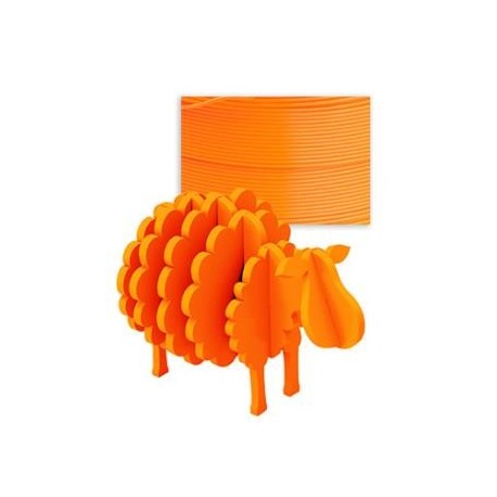 Filament do drukarek 3D Banach PLA 1kg - pomarańczowy