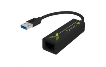Kabel adapter / karta sieciowa Techly USB-A 3.0 - Gigabit Ethernet RJ45