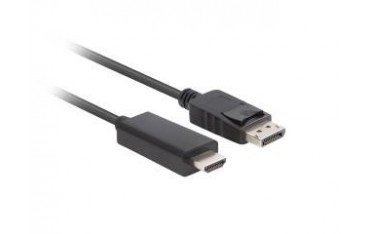Kabel adapter Lanberg DisplayPort (M) V1.1 - HDMI (M) 1,8m czarny