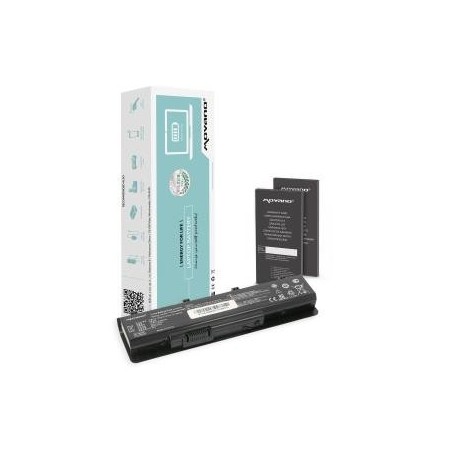 Bateria Movano do notebooka Asus N45, N55, N75 (10.8V-11.1V) (4400 mAh)