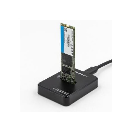 Stacja dokująca Qoltec dysków SSD M.2 SATA/PCIe | NGFF/NVMe | USB 3.1