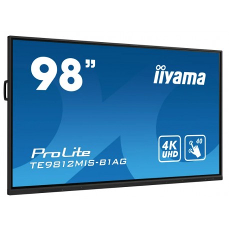 Monitor interaktywny 98 cali iiyama ProLite TE9812MIS-B1AG Android 11.0 0% VAT dla Edukacji, WiFi