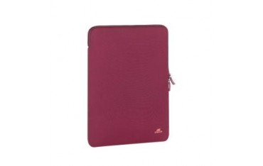 Etui do notebooka 13,3"-14" RIVACASE Antishock, pionowe, czerwone (burgund)
