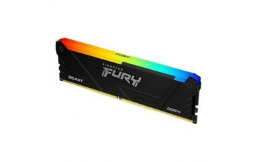 Pamięć DDR4 Kingston Fury Beast RGB 32GB (1x32GB) 3200MHz CL16 1,35V czarna