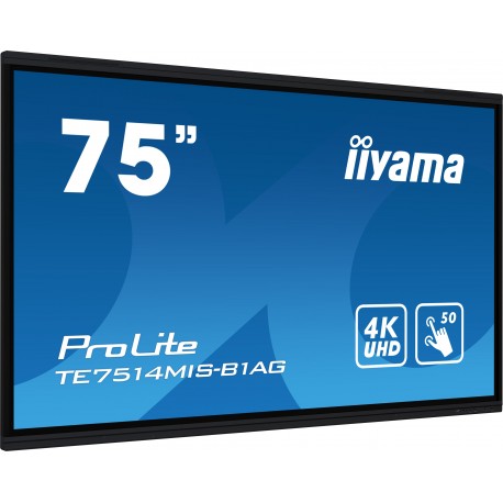 Monitor interaktywny 86 cali iiyama ProLite TE7514MIS-B1AG Android 13 EDU 0% VAT