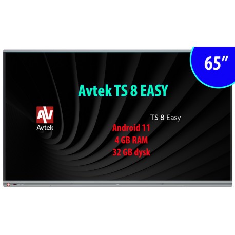 Monitor interaktywny Avtek TS 8 Easy 65 cali