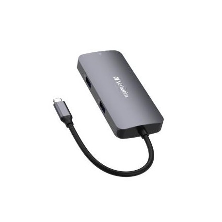 Hub USB Verbatim Multi Port CMH-05: 1x USB-C PD, 2xUSB-A 3.0, 1xHDMI, RJ-45