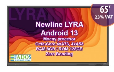 Monitor interaktywny 65 cali Newline Lyra TT-6521QAS Android 13