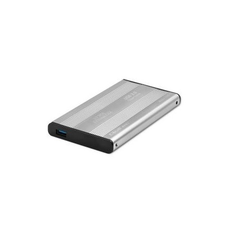 Obudowa/kieszeń Qoltec do dysków HDD SSD 2.5" SATA3 | USB 3.0 | Srebrny