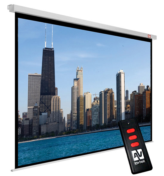 Ekran projekcyjny elektryczny 300 cm x 227,5 cm Video Electric 300P
