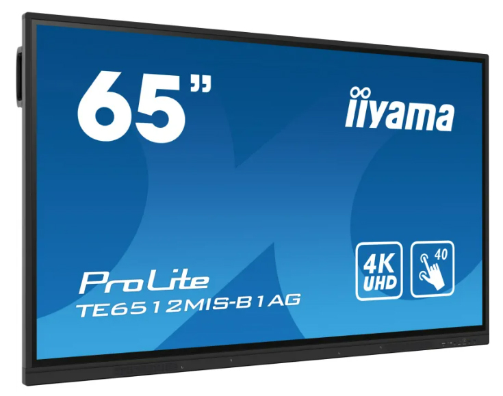 Monitor interaktywny 65 cali iiyama ProLite TE6512MIS-B1AG 65" , 4K UHD, iiWare (Android 11.0), WiFi
