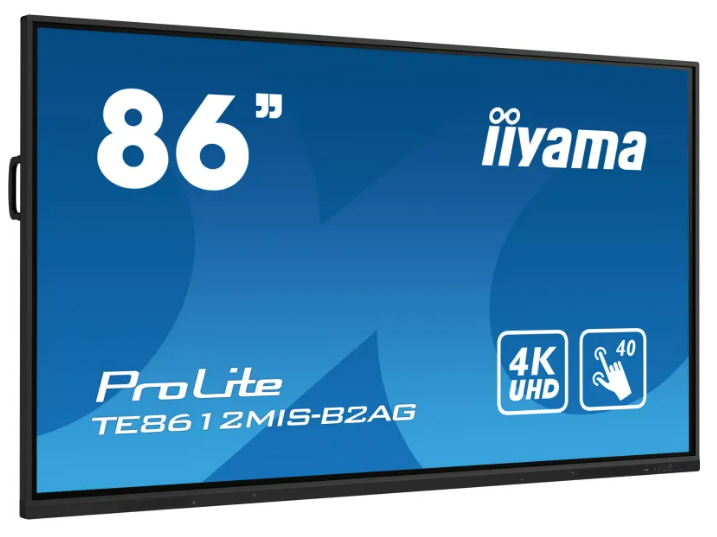 Monitor interaktywny 86 cali iiyama ProLite TE8612MIS-B2AG 86 Android 11.0 0% VAT dla Edukacji, WiFi