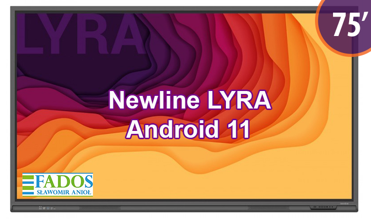 Monitor interaktywny 75 cali Newline Lyra TT-7521Q Android 11