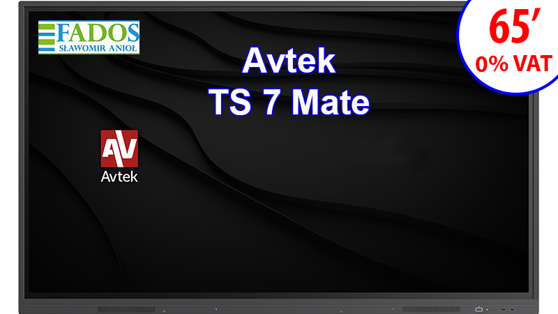 Monitor interaktywny Avtek Touchscreen TS 7 Mate 65 0% VAT